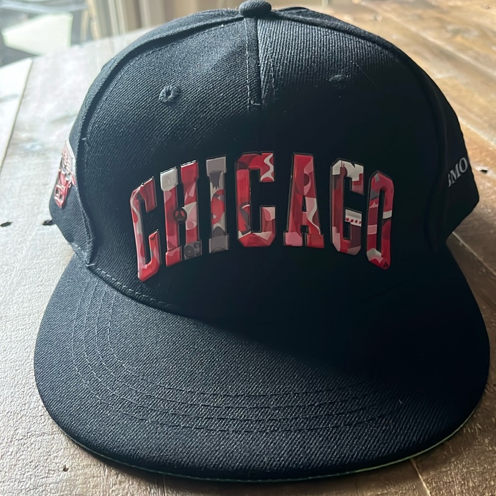 Special edition, Chicago Bulls snapback hat, 24/25 artist hat series